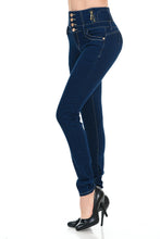 Load image into Gallery viewer, Blue M.Michel Jeans Colombian Push Up by Centaurus A, featuring fitted design and stylish denim fabric.