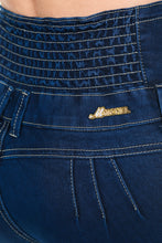Load image into Gallery viewer, Blue M.Michel Jeans Colombian Push Up by Centaurus A, showing fitted denim with stylish design and classic five-pocket style.