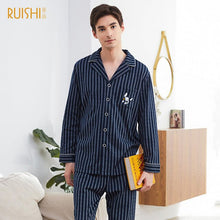 Load image into Gallery viewer, Matching Pajama Set in Plaid, for Men & Women, Order Separately, 100% Cotton, 3 Colors