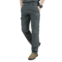 Load image into Gallery viewer, Men's Lightweight Quick Dry Cargo Pants, BLK, NVY, GRY, ARMY GRN, in Waist Sizes M - 4XL