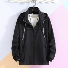 Load image into Gallery viewer, Men's Windbreaker, Zip Front, Detachable Hood, Order By Chest Size