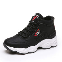 Load image into Gallery viewer, Wedge Sneakers, Ankle Boots by Chaussures Femme, Order 1 to 2 Sizes Larger