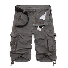 Load image into Gallery viewer, Men's camouflage cotton cargo shorts from AlmostAnything4You, featuring a comfortable fit and multiple pockets.