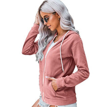 Load image into Gallery viewer, AlmostAnything4You front zip-up hoodie with long sleeves, loose fit, casual and trendy streetwear sweatshirt, stylish and comfortable.
