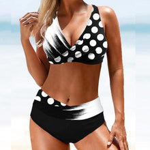 Load image into Gallery viewer, 2-Piece High Waist Bikini New for 2022 Halter Top Bikini Set Sizes up to XXL, by Shop911497022 Store (AliExpress)