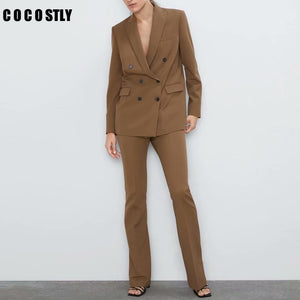 High Quality Blazer and Pants in Khaki Sold Separately (Size Chart in Pictures)