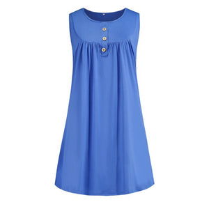 T-Shirt Dress in Solid Colors